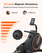 Load image into Gallery viewer, ECHANFIT Rowing Machine with Magnetic Resistance and 16 Levels Tension for Home Use
