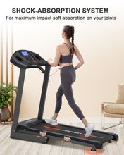 Load image into Gallery viewer, ECHANFIT Treadmills with Bluetooth Speaker and 12% Auto Incline, 2.5 HP Motor, 17.5&quot; Oversized Wide Running Belt, 8.5 MPH Speed
