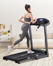 Load image into Gallery viewer, ECHANFIT Treadmills with Bluetooth Speaker and 12% Auto Incline, 2.5 HP Motor, 17.5&quot; Oversized Wide Running Belt, 8.5 MPH Speed
