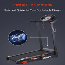 Load image into Gallery viewer, ECHANFIT Treadmills for Home 2.5 HP Power, Folding Incline Treadmill for Running with 15 Preset Programs, 2021 New
